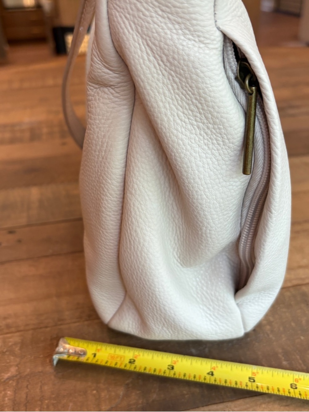 The Sak Collective Hobo Crossbody Purse Ivory - Picture 9 of 16